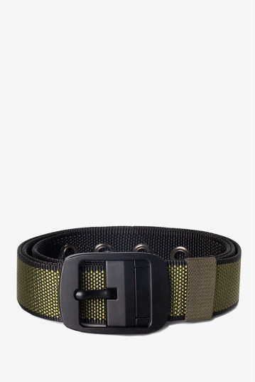 Ремінь чоловічий Welfare GI05  BLACK/D.GREEN