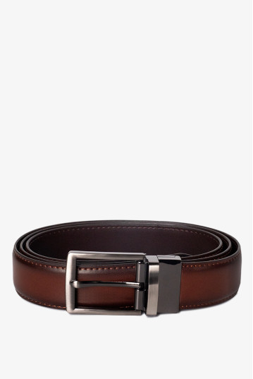 Ремінь чоловічий Welfare GI11 BLACK/GINGER