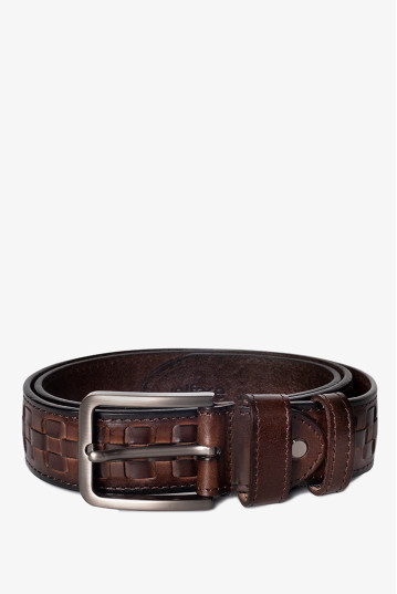 Ремінь чоловічий Welfare GI12 L.BROWN