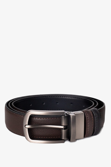 Ремінь чоловічий Welfare GI20 BLACK/BROWN
