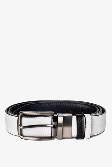 Ремень мужской Welfare GI24 WHITE/BLACK