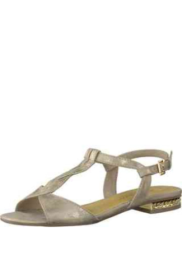 Босоноіжки жіночі Marco Tozzi 2/2-28101/22 947 GOLD METALLIC