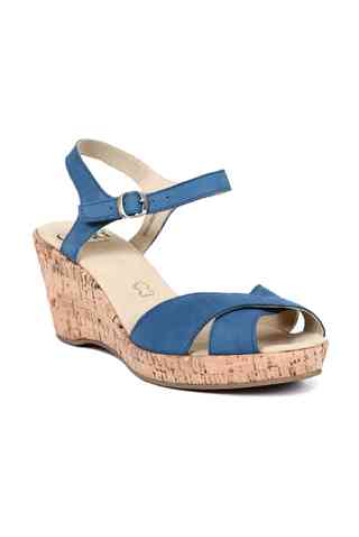 Босоніжки жіночі Caprice 9/9-28352/24 843 BLUE NUBUC