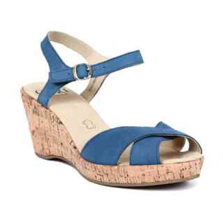 Босоніжки жіночі Caprice 9/9-28352/24 843 BLUE NUBUC