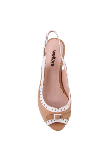 Босоножки женские Welfare 270116111/BEIGE/30