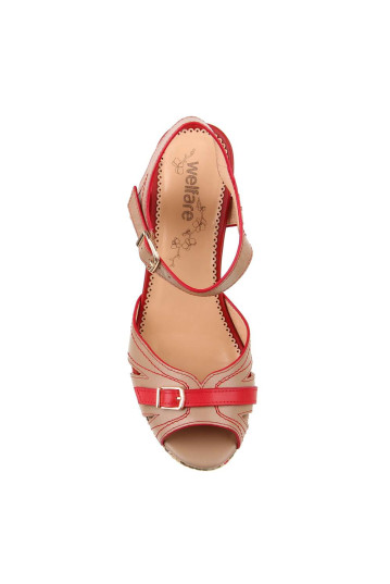 Босоножки женские Welfare 450276311/BEIGE/30