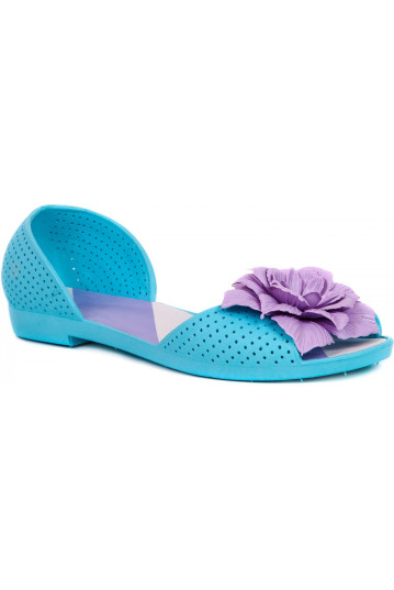 Балетки жіночі Valex 5003  бир /сир цветок ВЛ2016