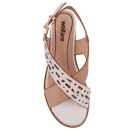 Босоноіжки жіночі Welfare 140336311/BEIGE/34