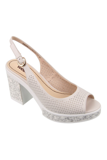 Босоніжки жіночі Welfare 530256111/WHITE/34