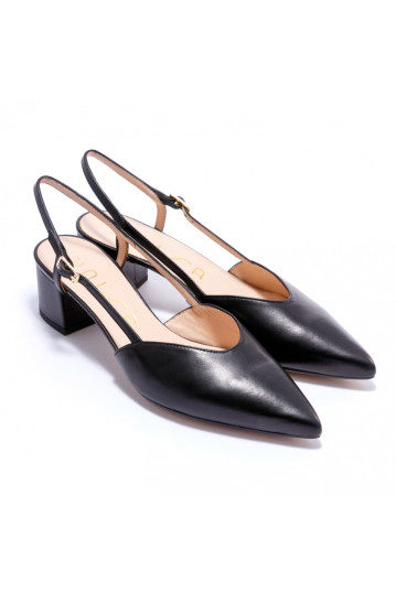 Босоніжки жіночі Unisa JICA_NA BLACK NAPA SILK