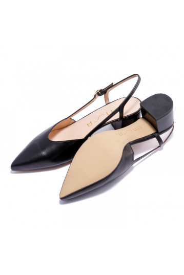 Босоніжки жіночі Unisa JICA_NA BLACK NAPA SILK