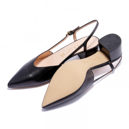 Босоніжки жіночі Unisa JICA_NA BLACK NAPA SILK