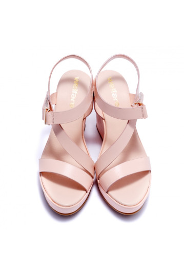 Босоножки женские Welfare 1057-51  RED  A10_(PINK)