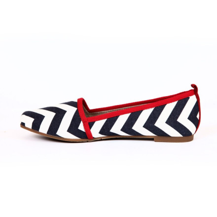 Балетки жіночі Tamaris 1/1-24618/24 864 NAVY/WHITE/RED