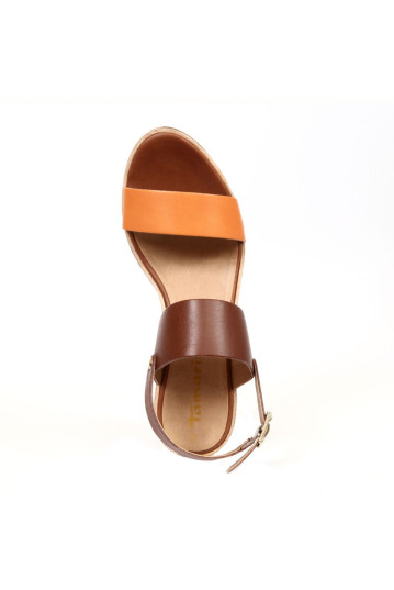 Босоніжки жіночі Tamaris 1/1-28370/24 362 COGNAC/ORANGE
