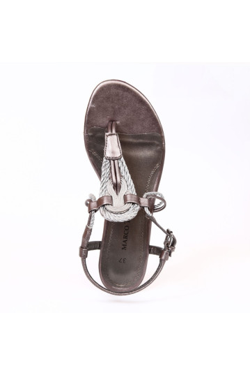 Босоноіжки жіночі Marco Tozzi 2/2-28109/24 915 PEWTER