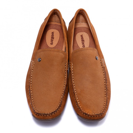 Мокасини чоловічі Welfare 340255121/L.BRN/36