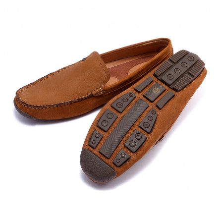 Мокасини чоловічі Welfare 340255121/L.BRN/36