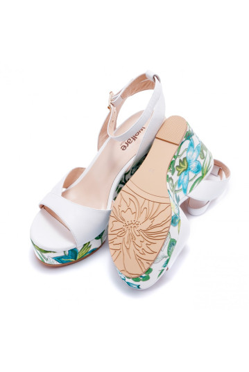 Босоножки женские Welfare 610046111/WHITE/36