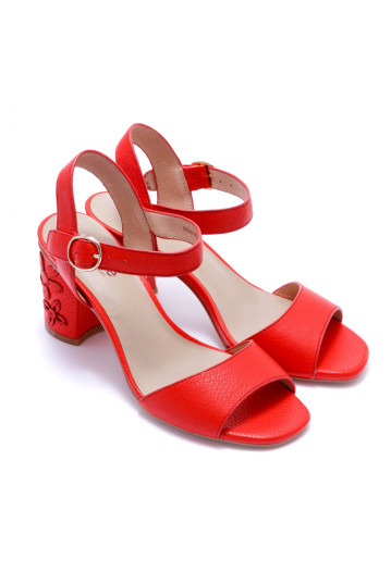 Босоножки женские Welfare 680016111/RED/36
