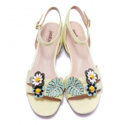 Босоніжки жіночі Welfare 271196311/YELLOW/35