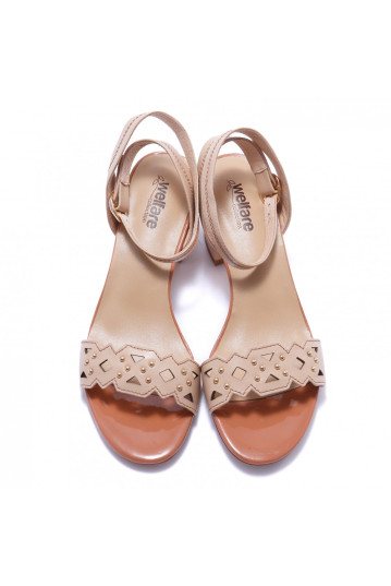 Босоножки женские Welfare 520516311/BEIGE/36