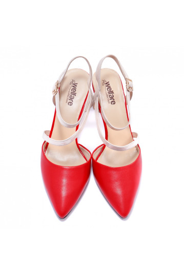 Босоножки женские Welfare 530466111/RED/36