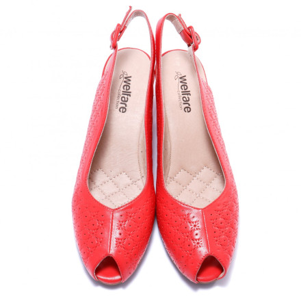 Босоножки женские Welfare 540236111/CORAL/36
