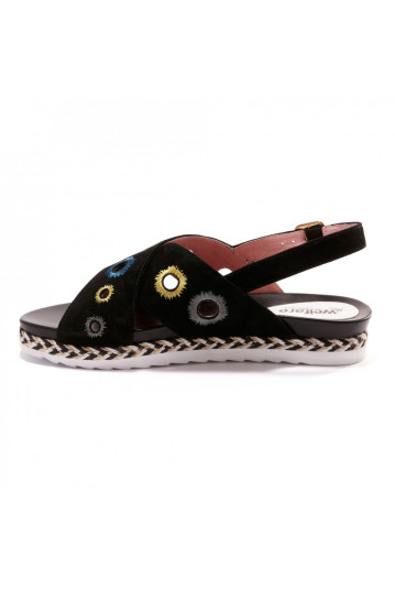 Босоножки женские Welfare 480576141/BLK/36