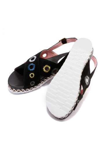 Босоножки женские Welfare 480576141/BLK/36