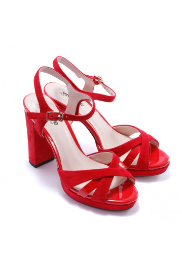 Босоножки женские Welfare 600016141/RED/36
