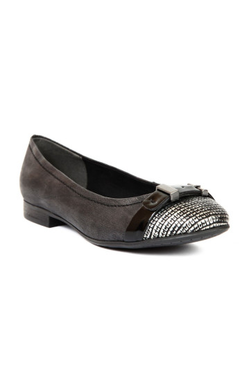 Балетки женские Jana 8/8-22103/24 085 BLACK/METAL