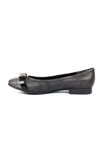 Балетки женские Jana 8/8-22103/24 085 BLACK/METAL