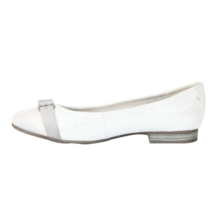 Балетки жіночі Jana 8/8-22103/24 191 WHITE/SILVER