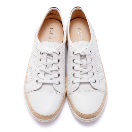 Кеди жіночі Caprice 9/9-23500/20 102 WHITE NAPPA