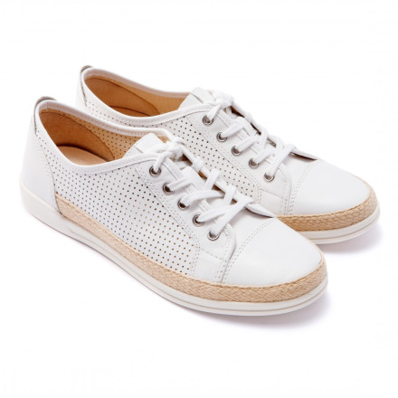Кеди жіночі Caprice 9/9-23500/20 102 WHITE NAPPA