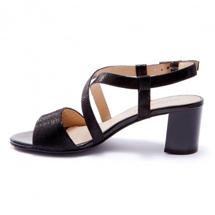 Босоніжки жіночі Caprice 9/9-28300/20 010 BLACK REPTILE
