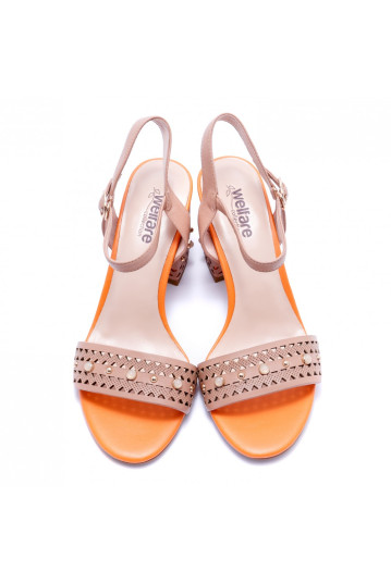 Босоніжки жіночі Welfare 331026111/BEIGE/36