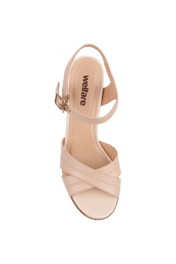 Босоніжки жіночі Welfare 240316111/BEIGE/32