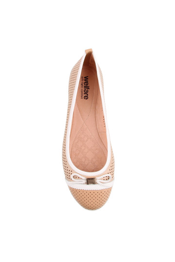 Балетки женские Welfare 450594111/BEIGE/32