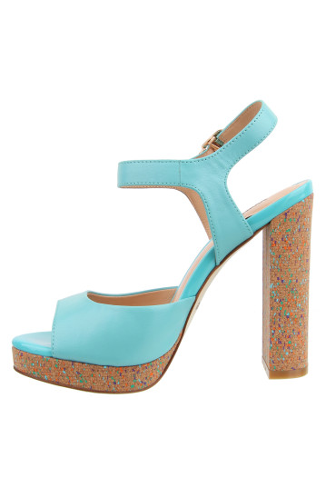 Босоножки женские Welfare 450666111/BLUE/32(L.BLUE)