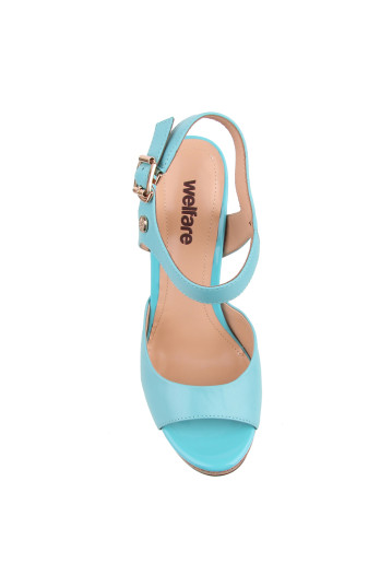 Босоножки женские Welfare 450666111/BLUE/32(L.BLUE)