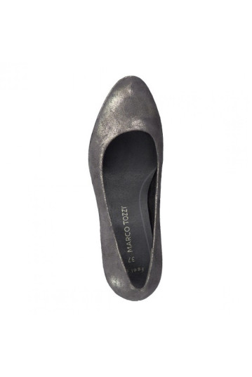 Туфли женские Marco Tozzi 2/2-22428/29 287 DK.GREY MET.