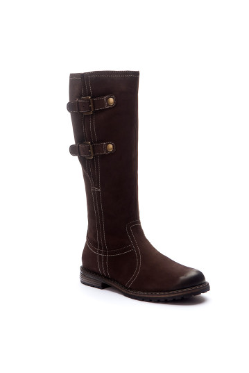 Чоботи жіночі Caprice 9/9-25640/23 350 DK.BROWN NUBUC