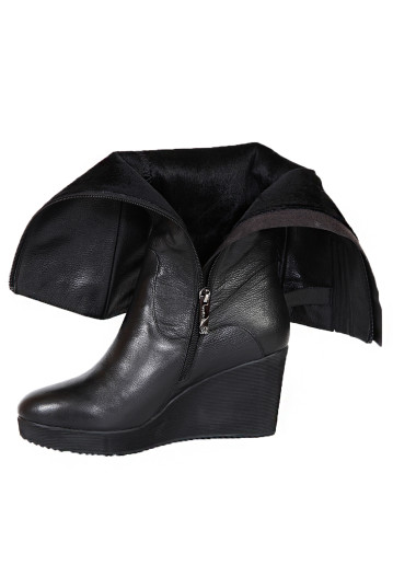 Сапоги женские Welfare 370093115/BLK/29