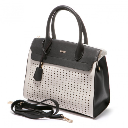 Жіноча сумка Welfare L-2771 BLK (WHITE/BLK)