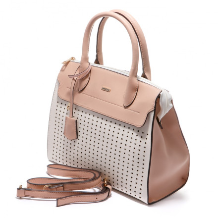 Жіноча сумка Welfare L-2771 PINK  (WHITE/PINK)