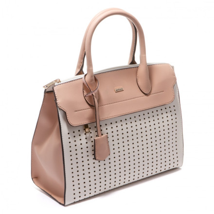 Жіноча сумка Welfare L-2771 PINK  (WHITE/PINK)
