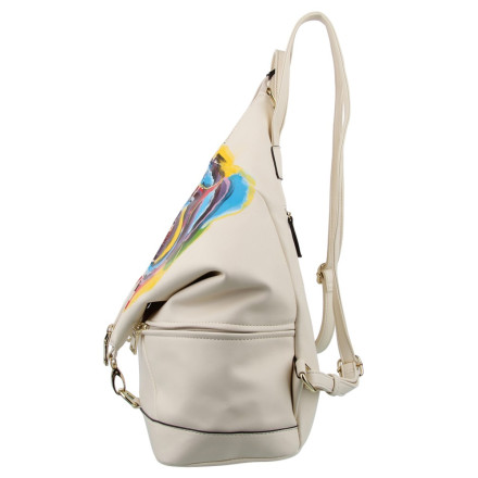 Жіноча сумка Welfare L-2569 BEIGE (OFF WHITE)