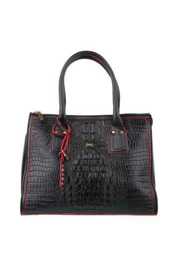 Жіноча сумка Welfare А6619 BLK/RED/29